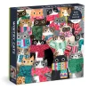 Wintry Cats 500 Piece Puzzle