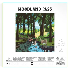 Woodland Pass 500 Piece Puzzle