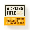 Working Title Game