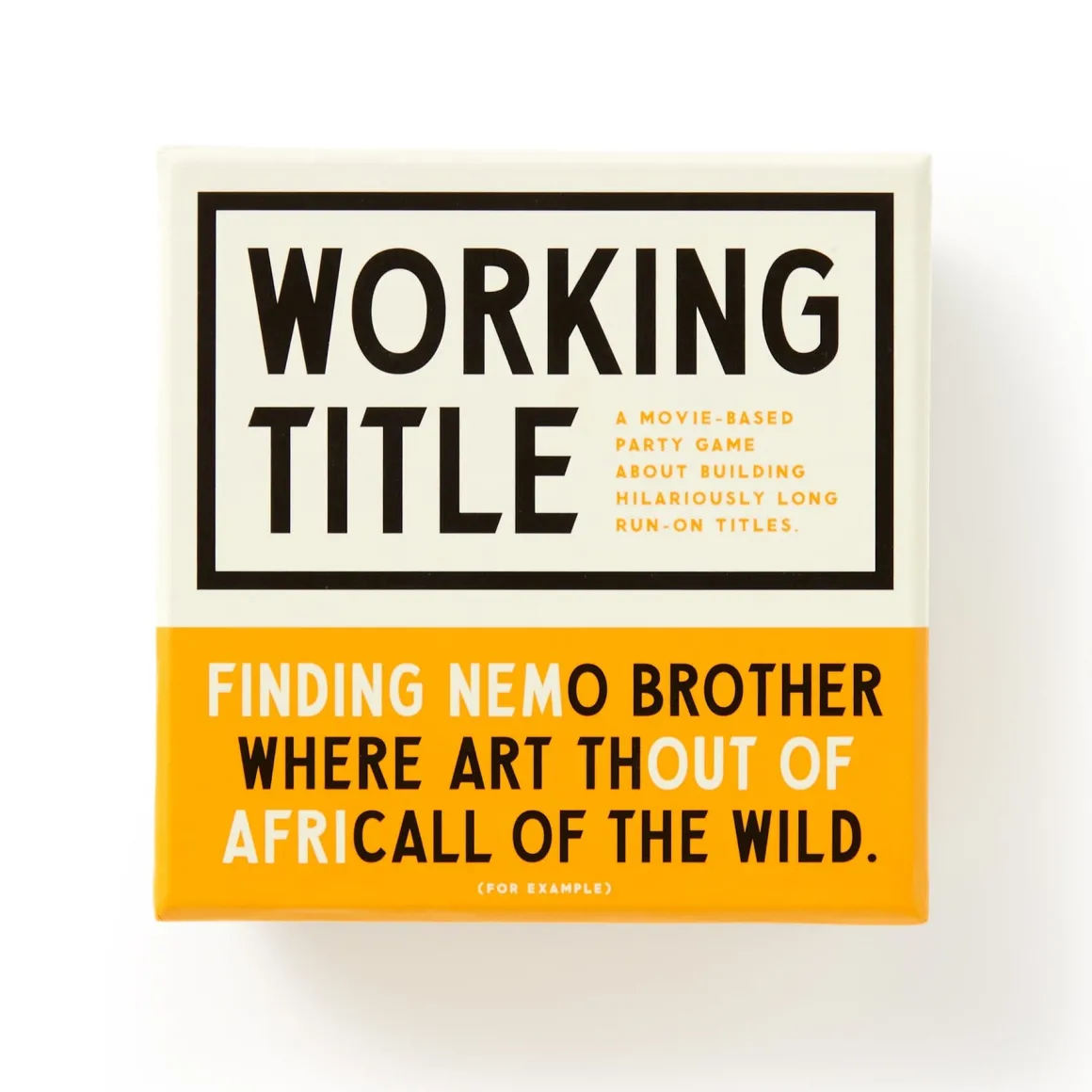 Working Title Game