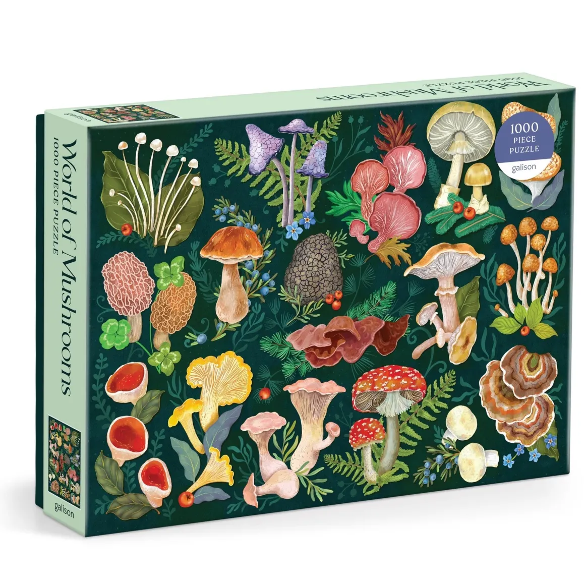 World of Mushrooms 1000 Piece Puzzle
