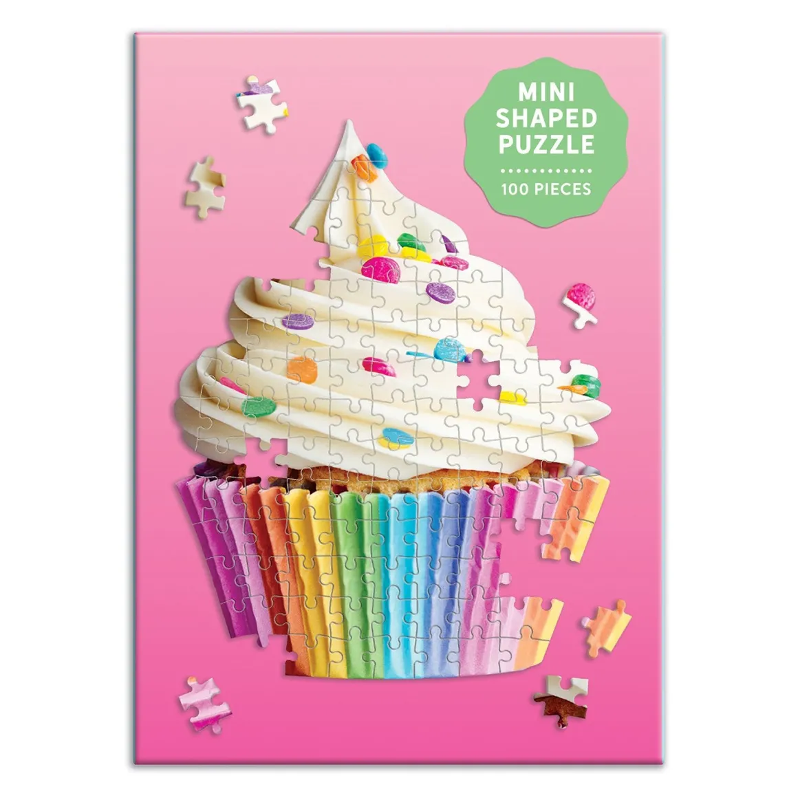 You're Sweet Cupcake 100 Piece Mini Shaped Jigsaw Puzzle