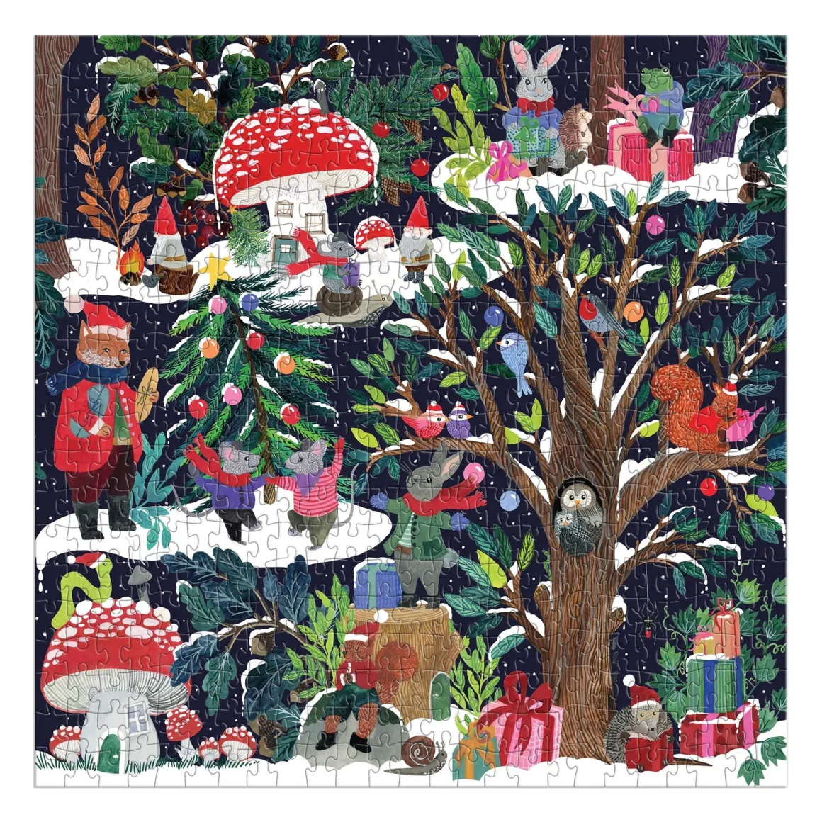 Yuletide Forest 500 Piece Puzzle