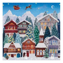 Yuletide Village 500 Piece Jigsaw Puzzle
