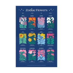 Zodiac Flowers 1000 Piece Puzzle