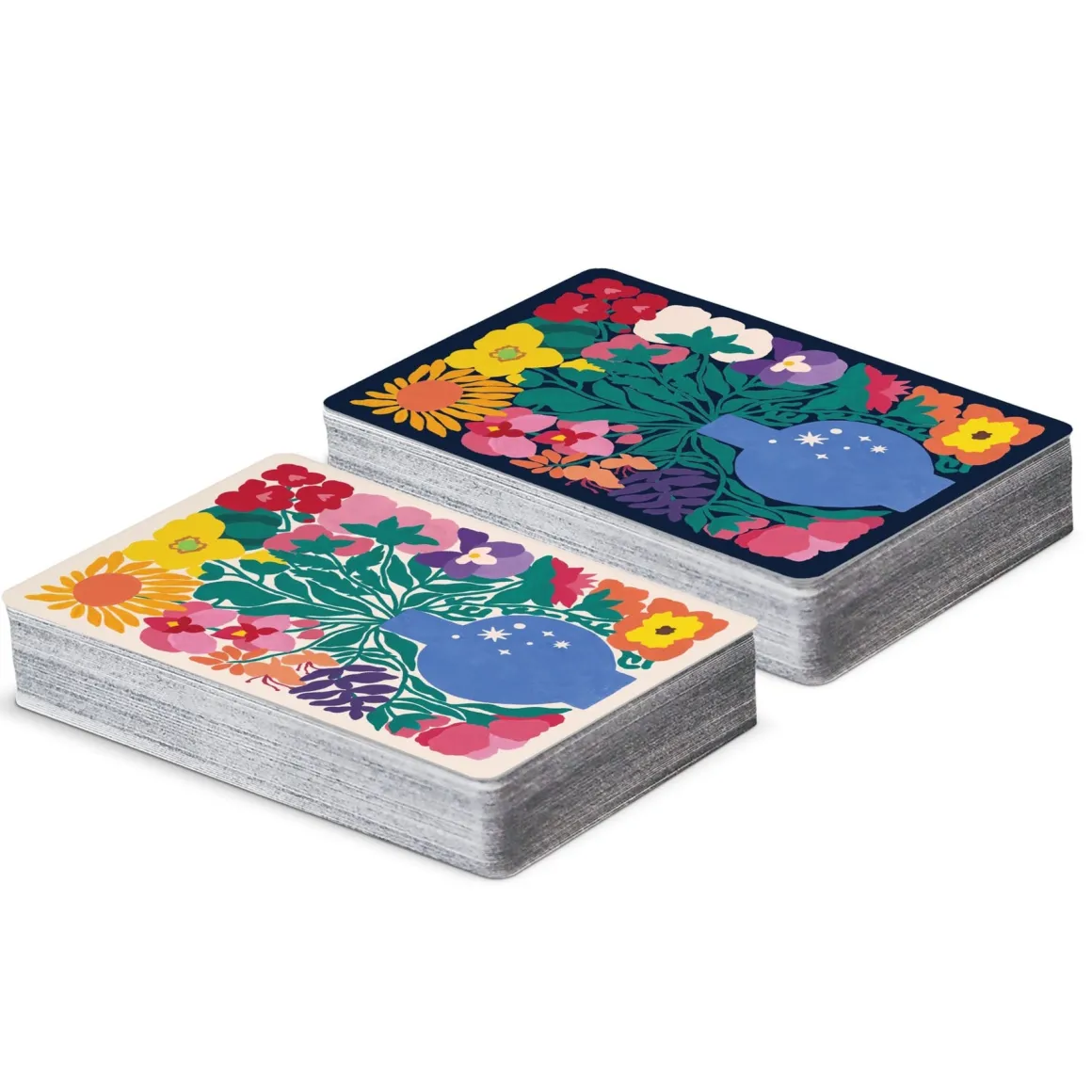 Zodiac Flowers Playing Card Set